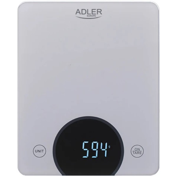 Фото - Ваги кухонні Adler AD 3173 silver